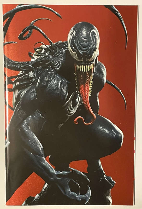Venom 25, (2023) Raf Grasetti Virgin Foil Exclusive Variant Ltd To 3000 W/COA, NM