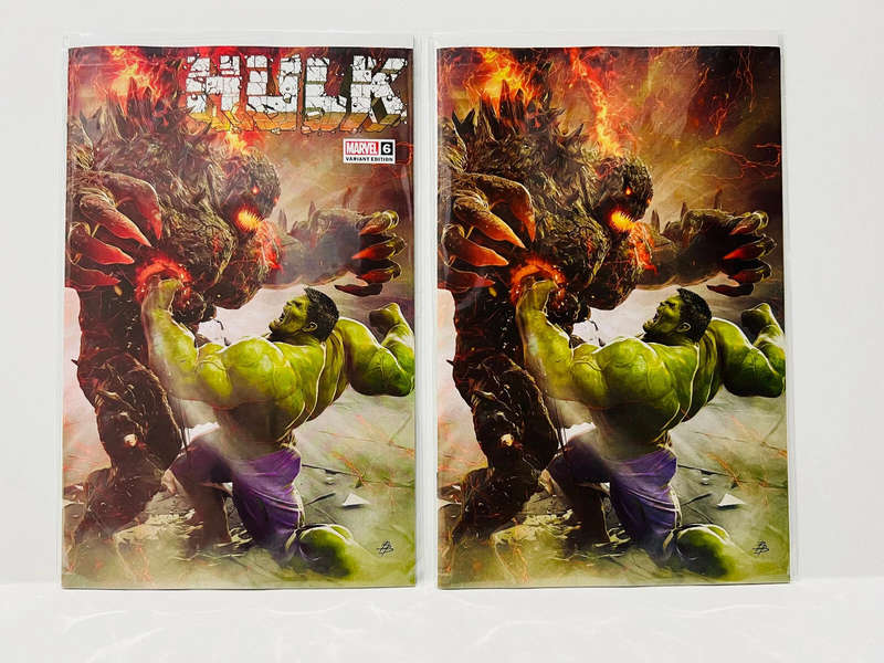Hulk 6,  Björn Barends Trade Dress & Virgin Set Donny Cates, First App Titan