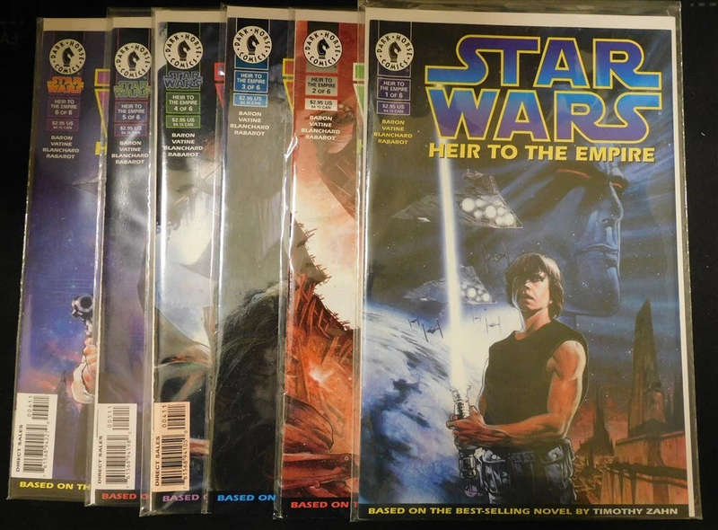 Star Wars: Heir to the Empire 1 - 6, Significant Mara Jade Appearances, VF/NM