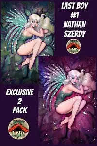 Last Boy 1,  Nathan Szerdy Tinkerbell Virgin Variant Set LTD 250, NM