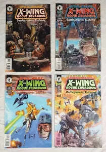 tar Wars X-Wing Rogue Squadron Battleground Tatooine 1 - 4, VF/NM