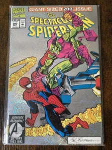 the Spectacular Spider-Man 200, VF - 2 X Spine Ticks