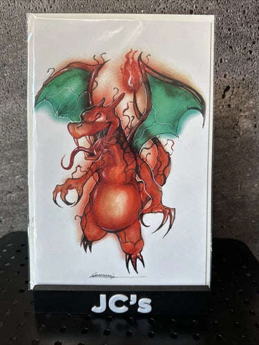 Venomized Pokemon - Gorkem Demir - Charizard, Blastoise, Venusaur c2e2 Exclusive, Artist Alley Co...