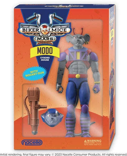 Biker Mice From Mars Nacelle, Modo, MINT IN MINT BOX