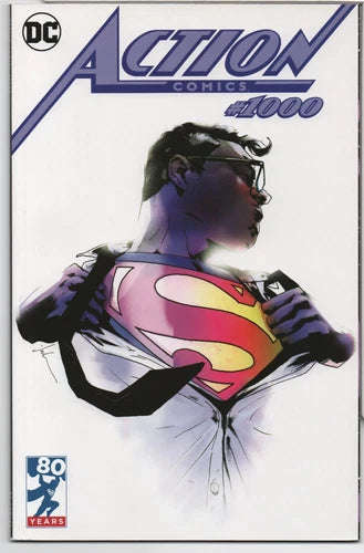 Action Comics #1000 Jock Trade Dress Color Forbidden Planet Variant, NM