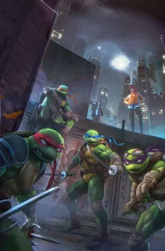 Teenage Mutant Ninja Turtles ALPHA 1, Tiago Da Silva LTD 500, NM