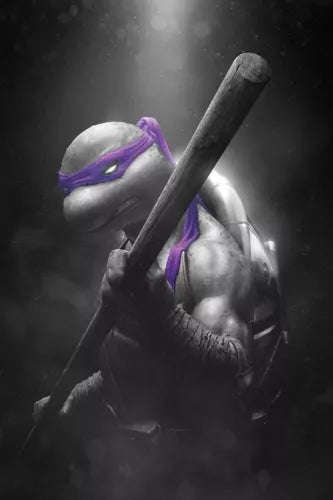 Teenage Mutant Ninja Turtles Rahzzah Donatello Color Splah, NM