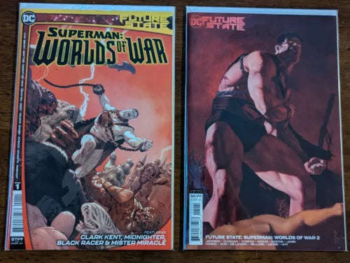 DC Comics - Future State Superman Worlds of War 1 - 2 Variant 2, 9.0