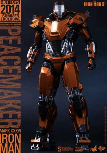 Hot Toys Iron Man Peacemaker, Previously Displayed, MINT in BOX