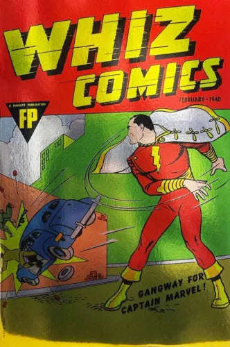 Whiz Comics 2, Facsimile Foil Convention Edition DC COMICS 1st Shazam, NM