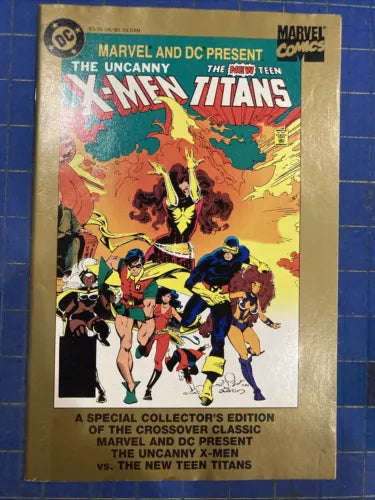 The Uncanny X-men and The New Teen Titans Collector's Edition Comic VF/NM