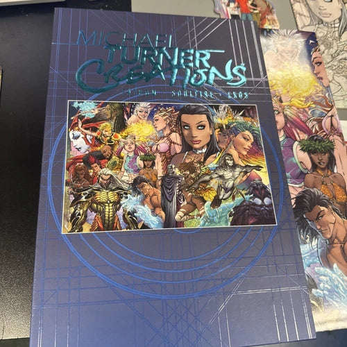 Michael Turner Creations Oversized HC Slipcase, Beautiful BOOK