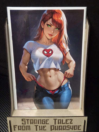 Multiverse Saga Mary Jane Cosplay Cardstock SPOT FOIL, Dhaxina, *NSFW, NM