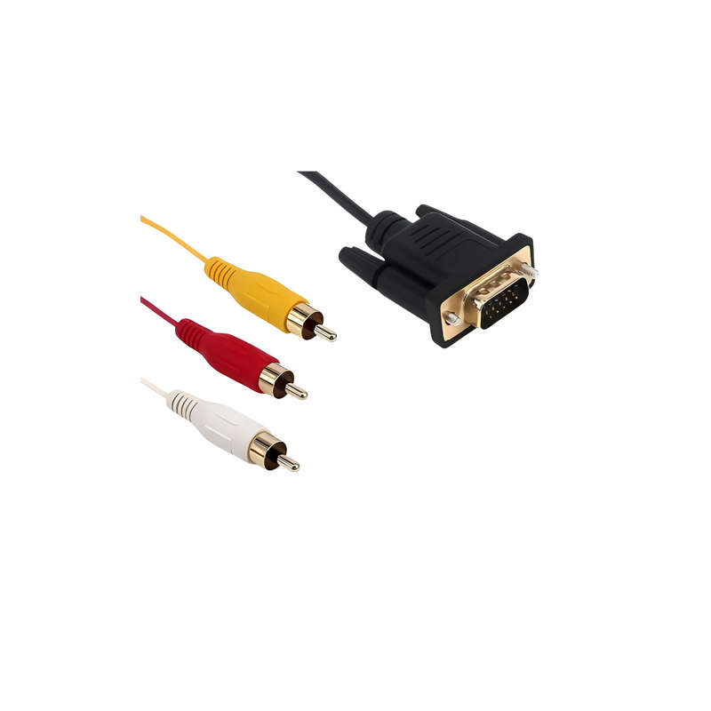 VGA To 3RCA Video Cable