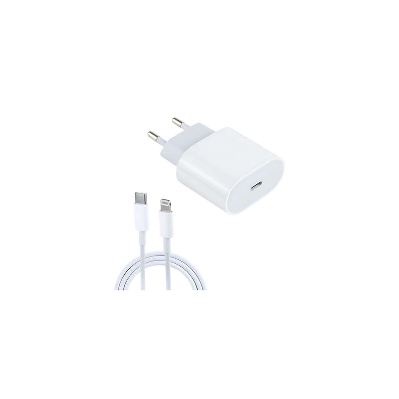 25W Power Adaptor USB-C to Lightning Cable