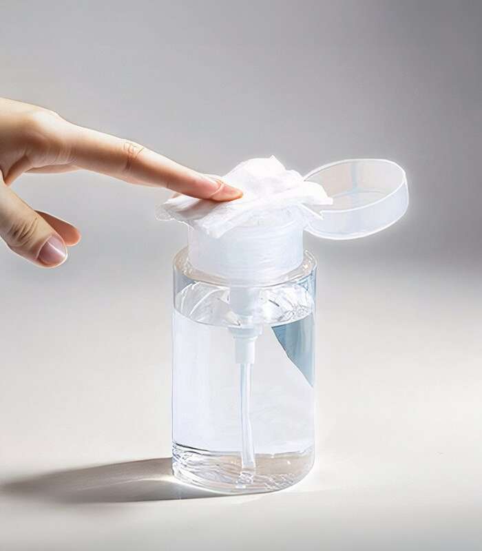 Press Type Transparent Empty Bottle (150ml)
