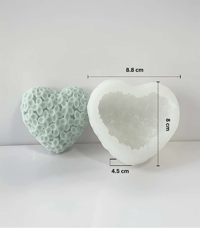 Silicone Mould - Flower Heart