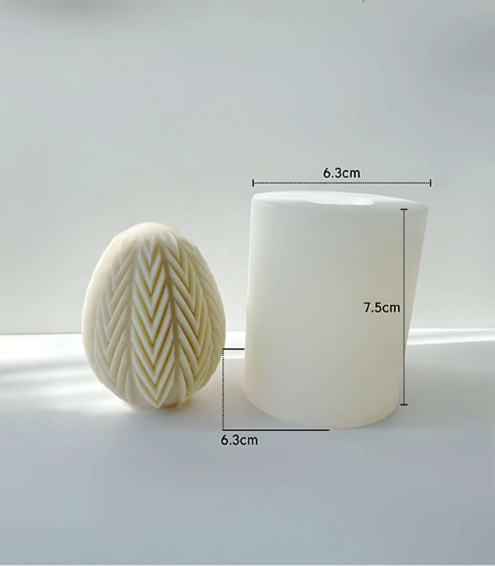 Silicone Mould - Chevron Leaf