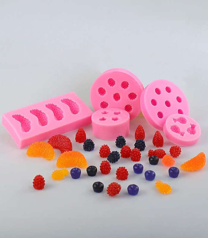 Silicone Mould - Mini Fruit