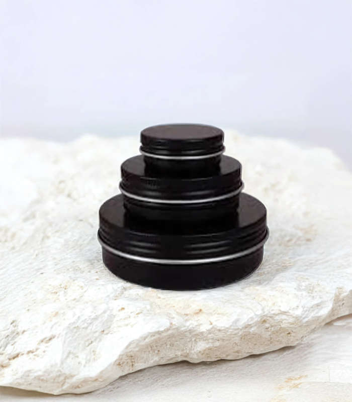 Aluminum Tins - Black