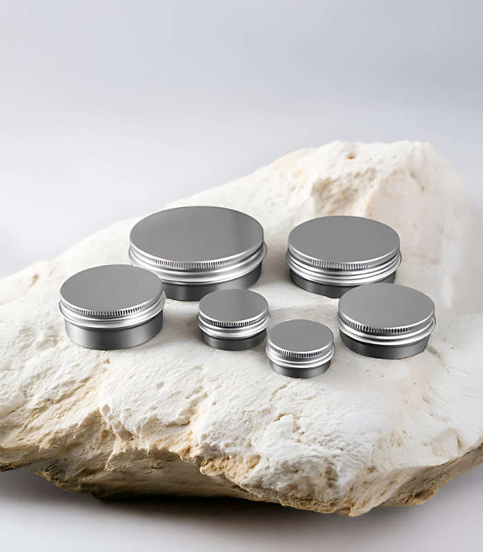 Aluminum Tins - Silver