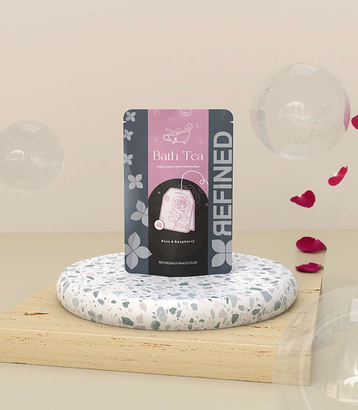 Bath Tea Bag - Rose & Raspberry