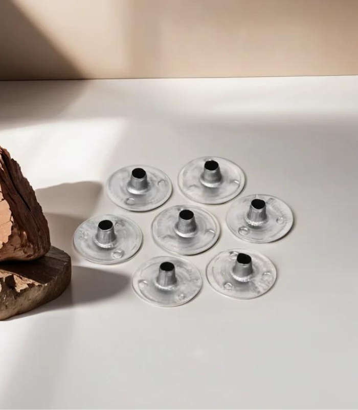 Candle Wick Tabs (Metal) - 50pcs