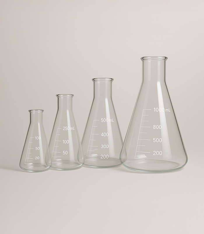 Flask Conical - Narrow Neck