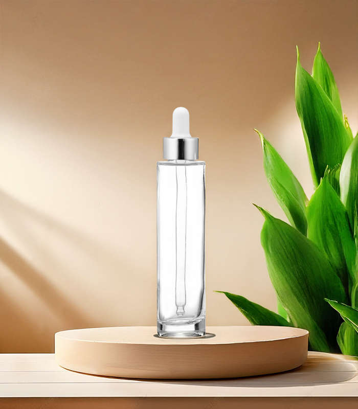 Glass Loretta Bottle with Pipette - Clear