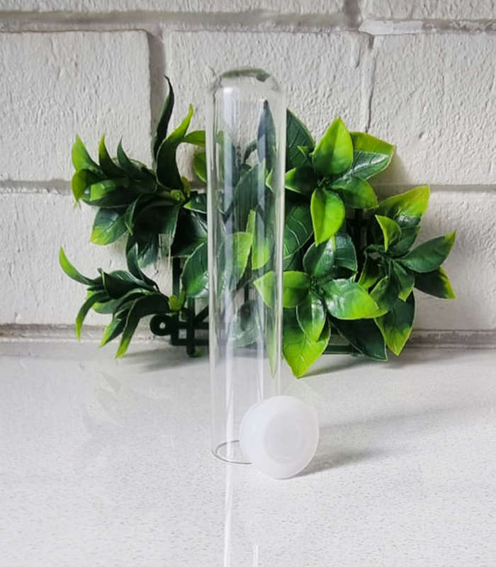 Bath Salt Container - (Glass) 125mm