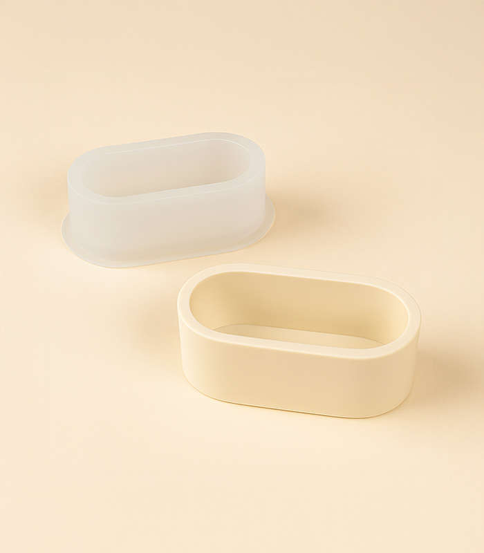Silicone Mould -  Rectangular & Oval Tray