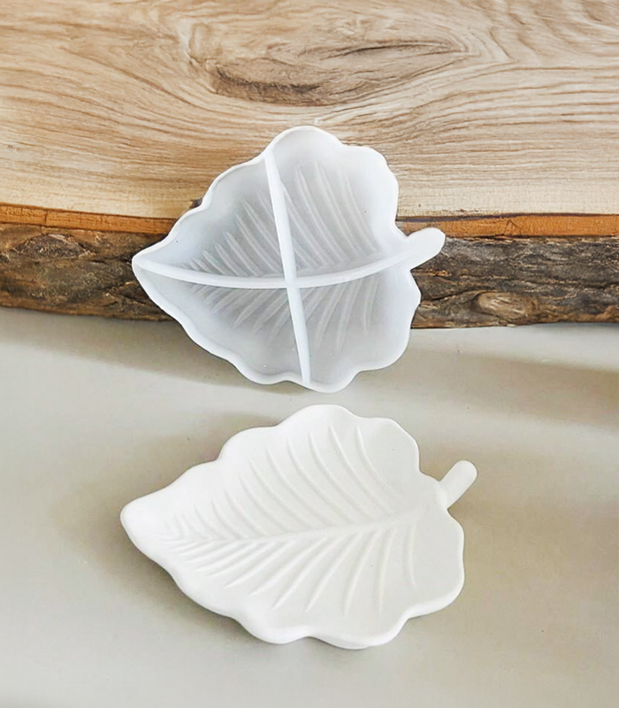 Silicone Mould - Leaf Tray