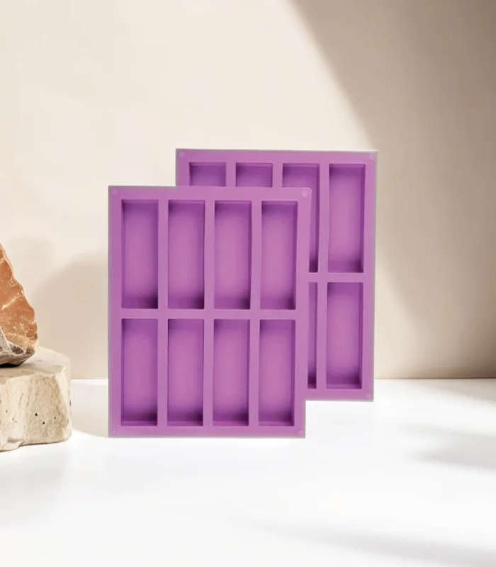 Silicone Soap Mould - Rectangle Long