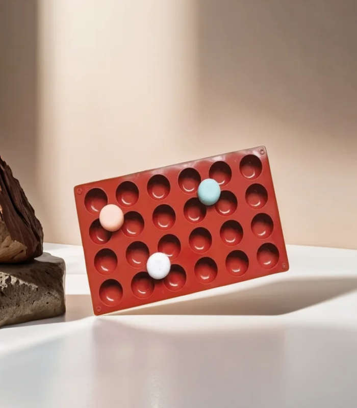 Silicone Soap Mould - Small Circles