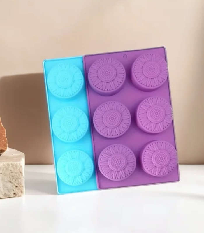 Silicone Soap Mould - Sunflower