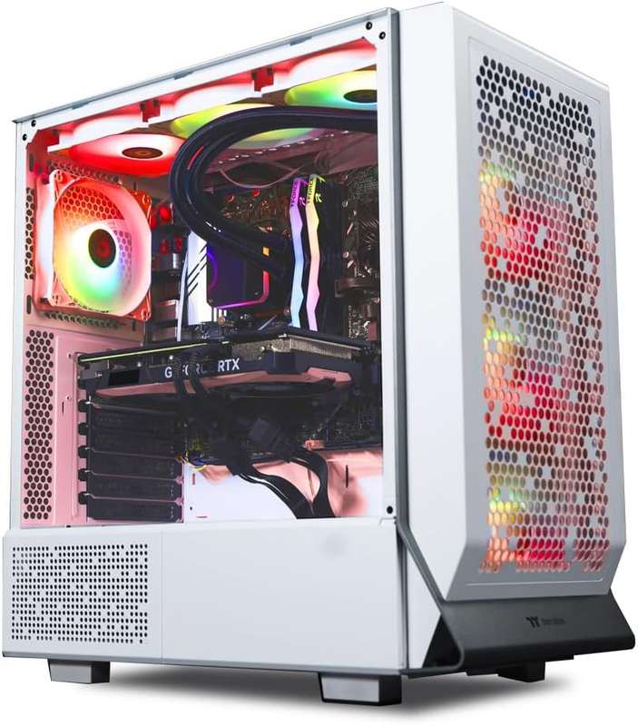 Rosa Tech Omega Gaming PC, Ryzen 7 7700X 4.5 GHz, RTX 4070 Super 12GB GDDR6X, 1TB NVME Gen4, 32GB...