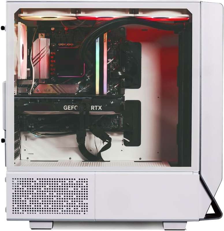 Rosa Tech Omega Gaming PC, Ryzen 7 7700X 4.5 GHz, RTX 4070 Super 12GB GDDR6X, 1TB NVME Gen4, 32GB...