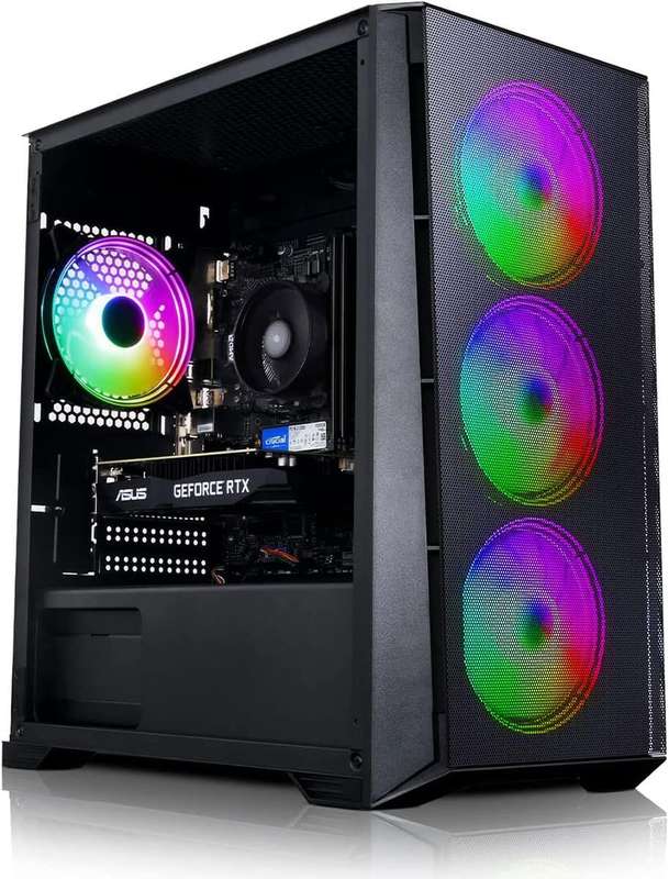 ADMI | Gaming PC, Ryzen 5500  RTX 3050 Graphics Card  16GB 3200MHz DDR4  1TB NVME SSD ...