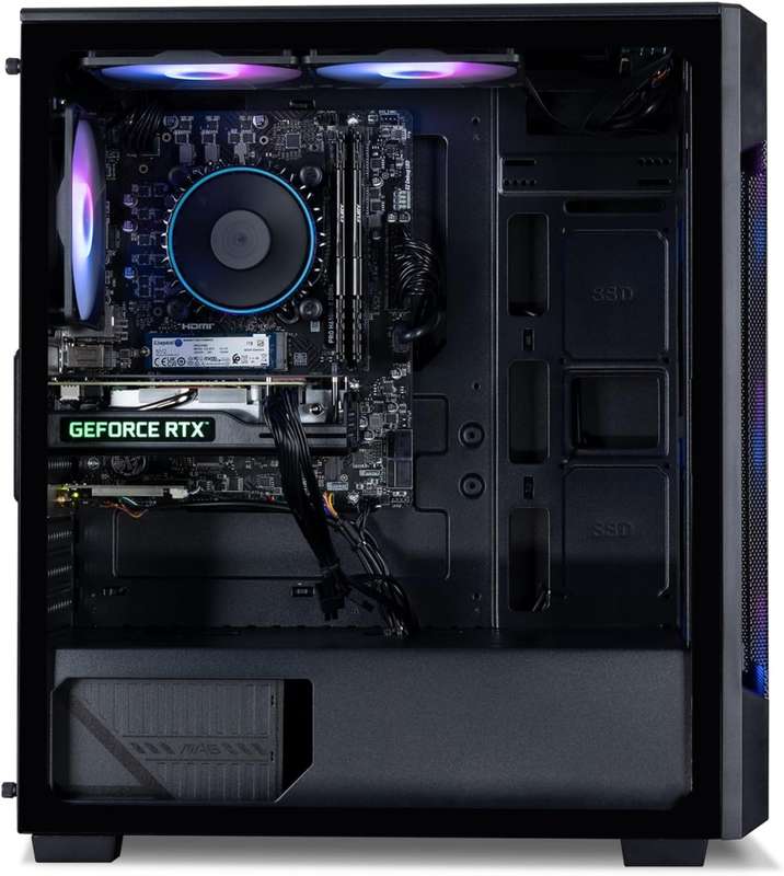 HORIZON Gaming PC Tower | Intel i5 12400F | Nvidia RTX 4060 Ti 8GB | 32GB 3200Mhz DDR4 | 1TB NVME...