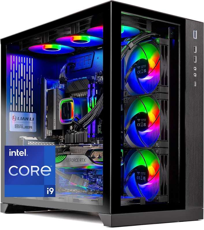 Rosa Tech Gaming Prism II PC Desktop  Intel Core i9 13900K 3.0 GHz, NVIDIA RTX 4070 Ti, 1TB NV...