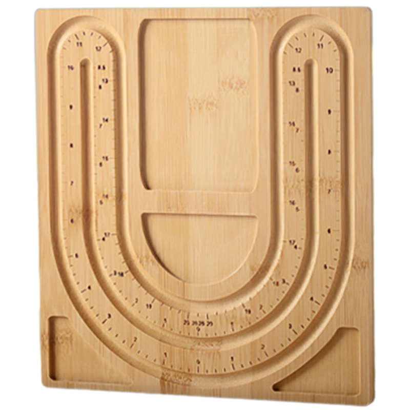 Bamboo Bead Board Necklace Jewelry Making Design Kit DIY Women Girls Youth
