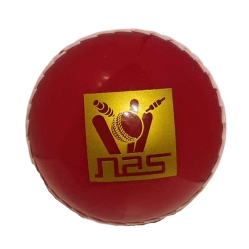 NAS Wind Ball Cricket Ball with Seam for Indoor & Outdoor Practice - 6-Pack