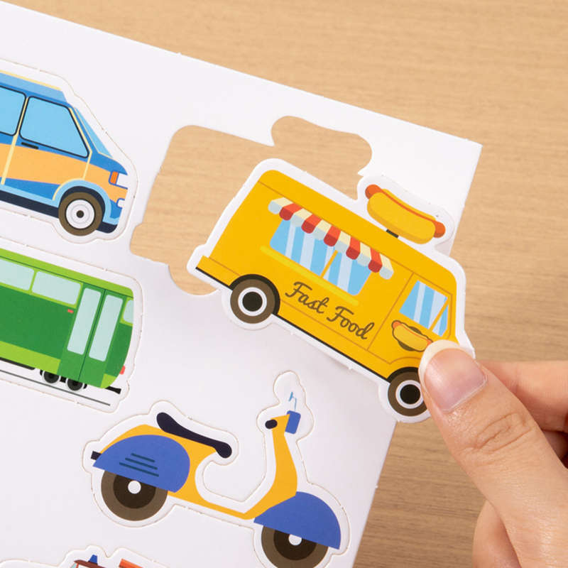 Montessori Quiet Book Traffic Animal Theme Early Education Kindergarten