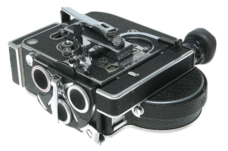 Bolex H8 Reflex Rex 4 Model 16mm Film Camera