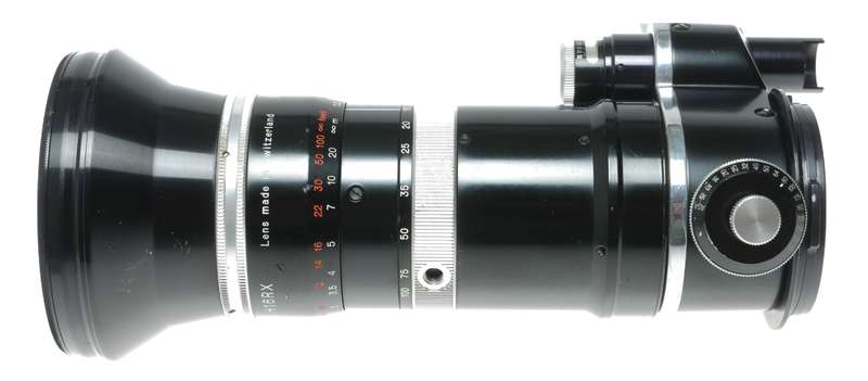 KERN Vario-Switar 16-100mm f/1.9 POE Lens for Bolex H16RX