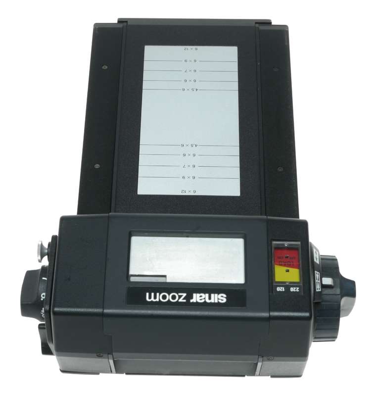 Sinar Zoom Rollfilm Holder 6x7, 6x6, 6x9, 6x12, 4.5x6, 8x9