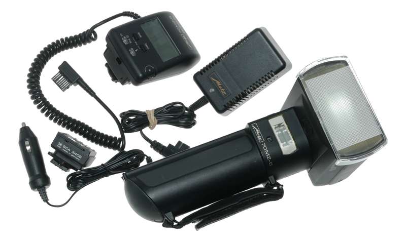 Metz Mecablitz 70 MZ-5 Flash Unit with Original Box