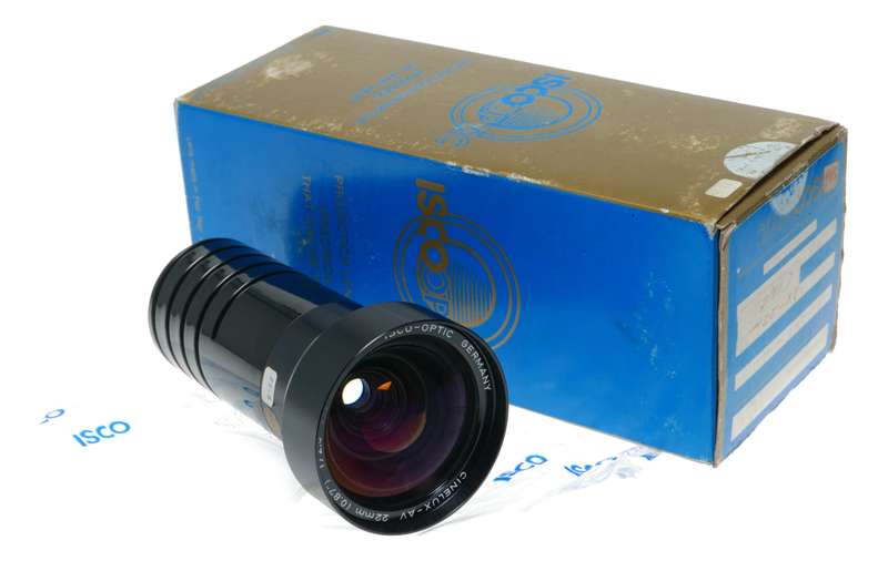 ISCO - Optic Cinelux - AV 22mm f/2.8 MC Projection Lens