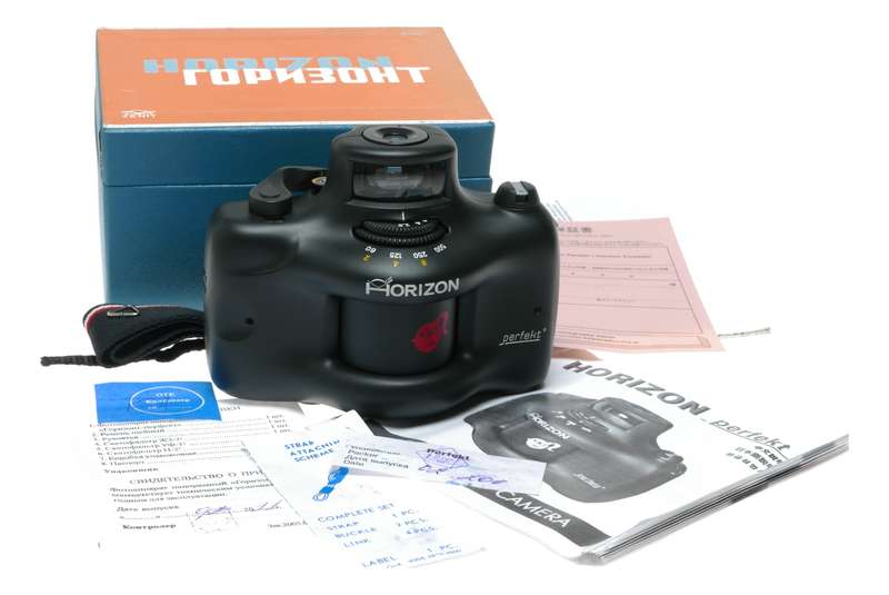 Horizon Perfekt Panoramic Film Camera Industar MC 2.8/28