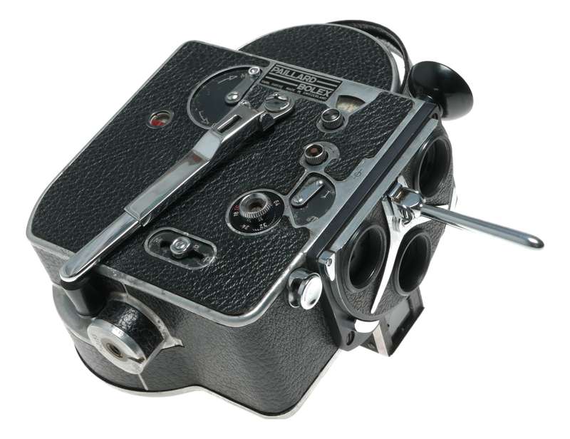 Bolex 16mm Film Camera with Case and Manuals